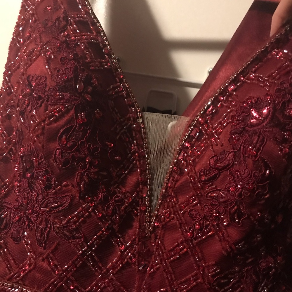 Wine Red Ballgown 💕